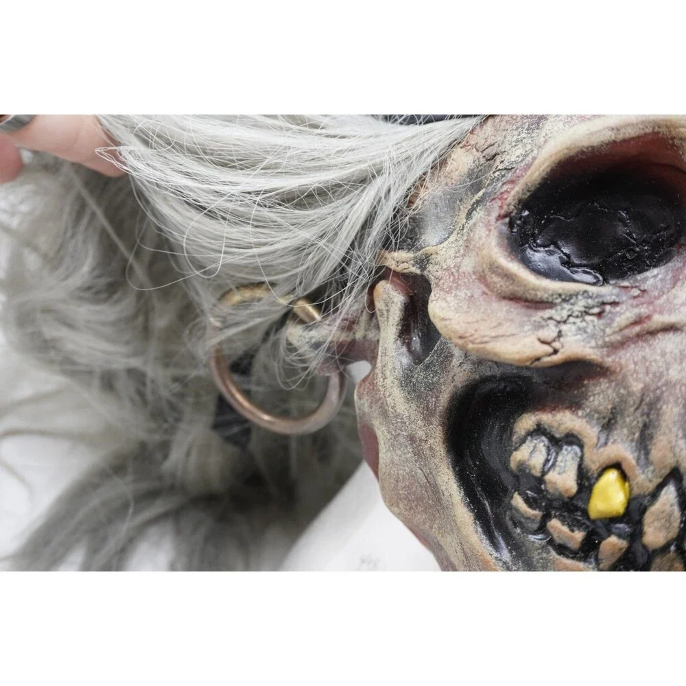 Vintage Halloween Hood Mask Mario Chiodo Studios 2006 Pirate Skeleton